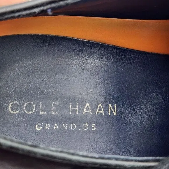 Cole Haan Mens Lenox Hill‎ C25810 Black Leather Oxford Dress Shoes Size 11 M