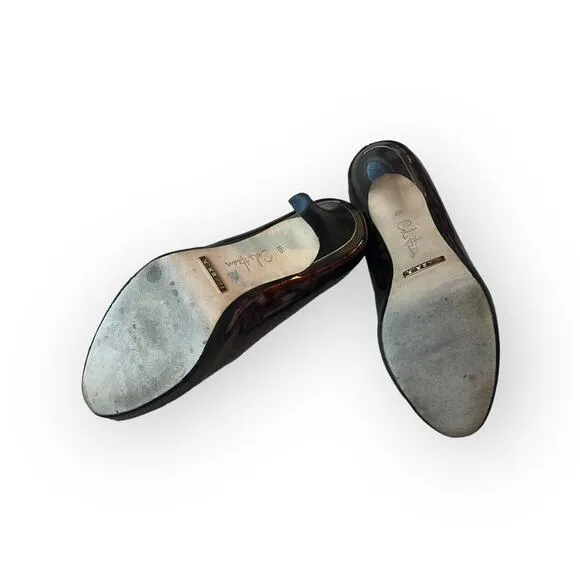 Cole Haan Nike Air Carma Tortoise Peep Toe