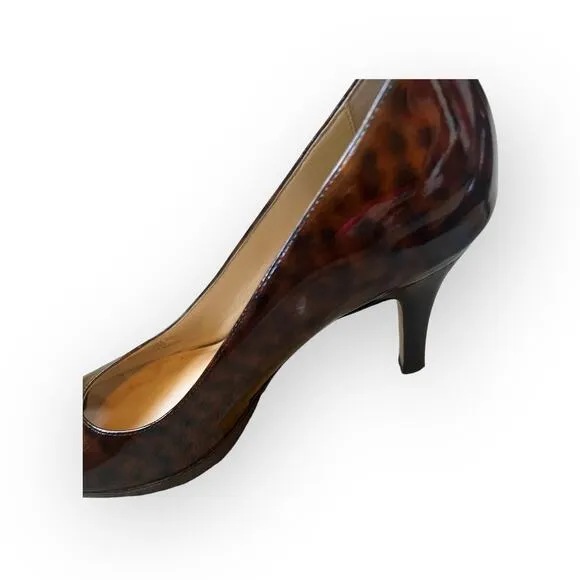 Cole Haan Nike Air Carma Tortoise Peep Toe