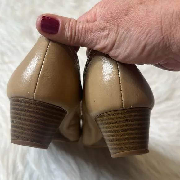 Cole Haan womens Elsie Cap Toe Wedge size 8