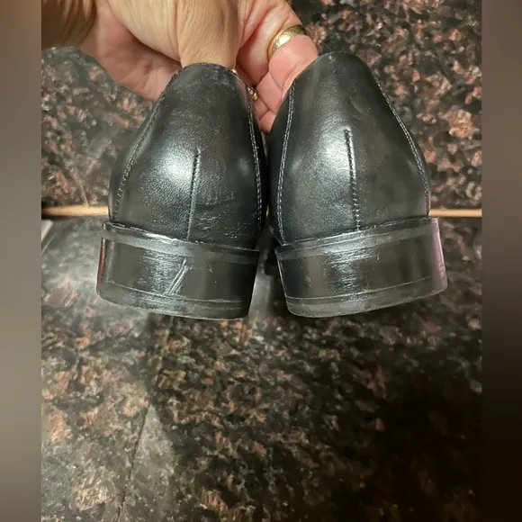 Cole Haan/Nike Air Oxford Black Leather dress shoes retails $198 size 12