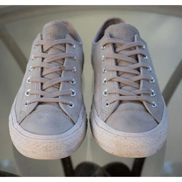 Converse Chuck Taylor All Star Shoes Sneaker Low Top OX Malted Leather M 8/W 10
