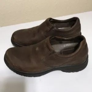 Dansko Men's Brown Leather Slip In Shoes. Very Good Used Condition. Size EU 45.