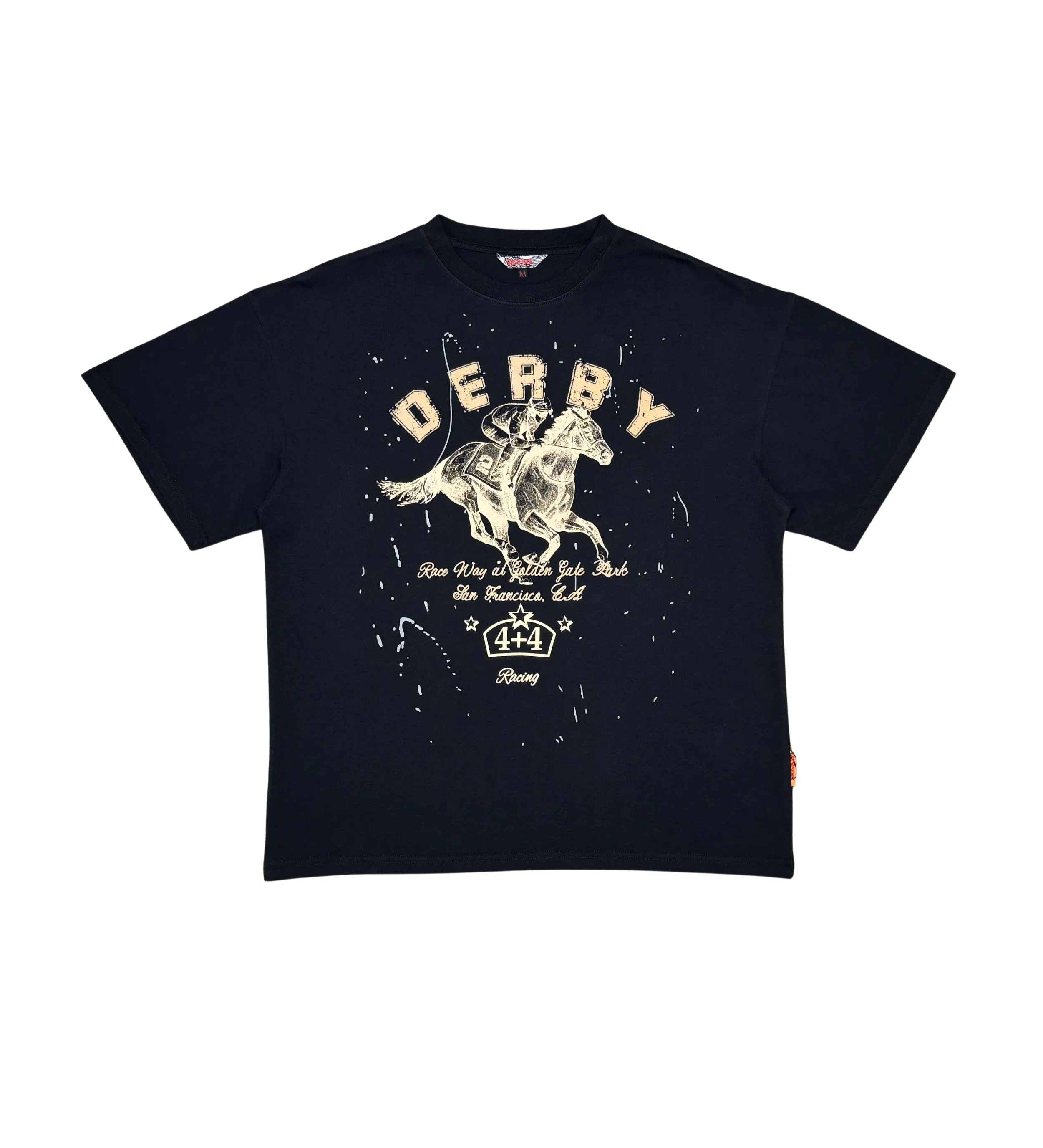 Derby Distressed Oversized Tee