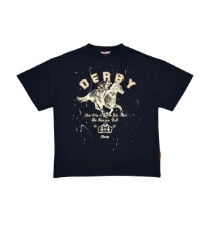 Derby Distressed Oversized Tee