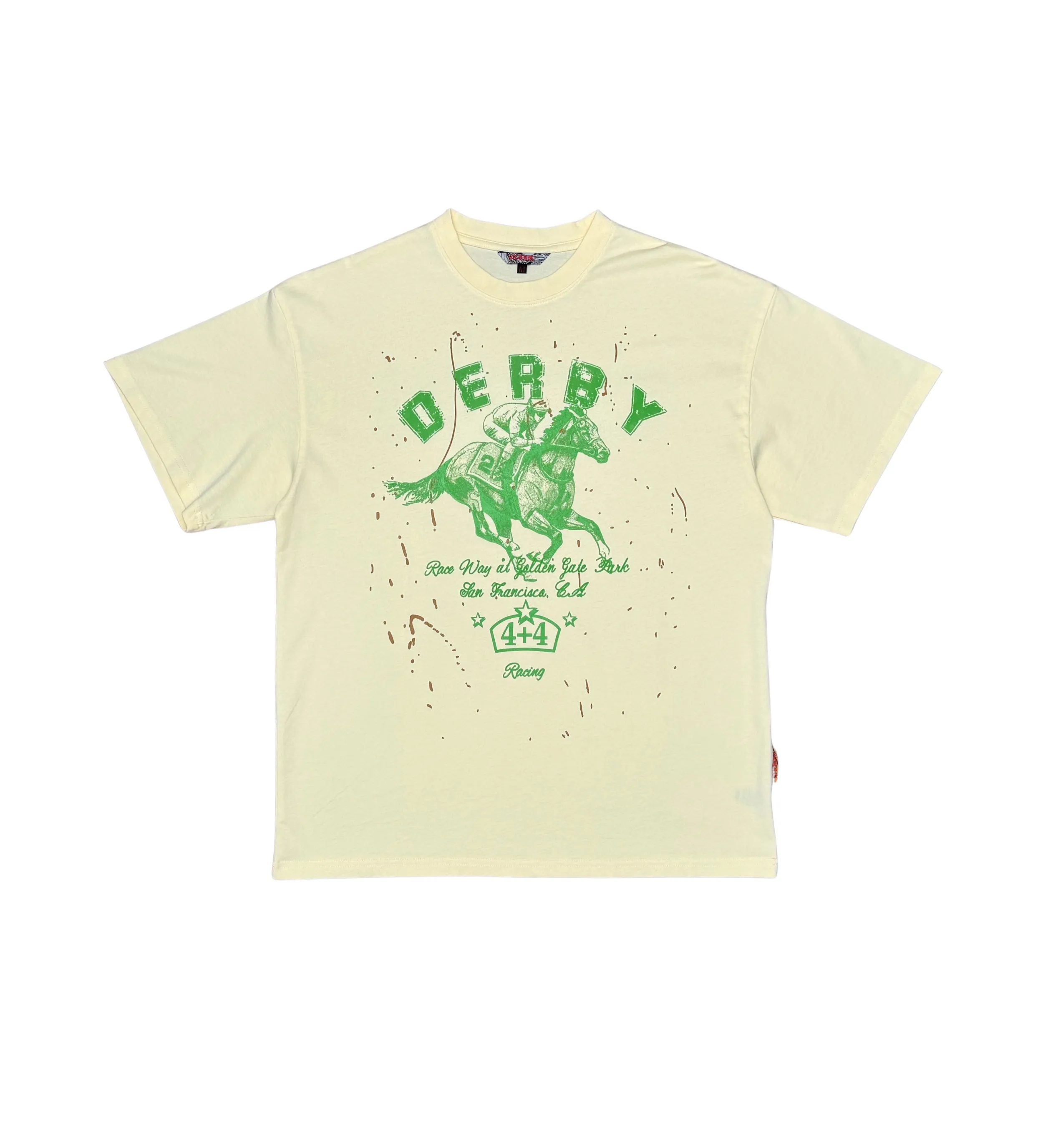 Derby Distressed Oversized Tee