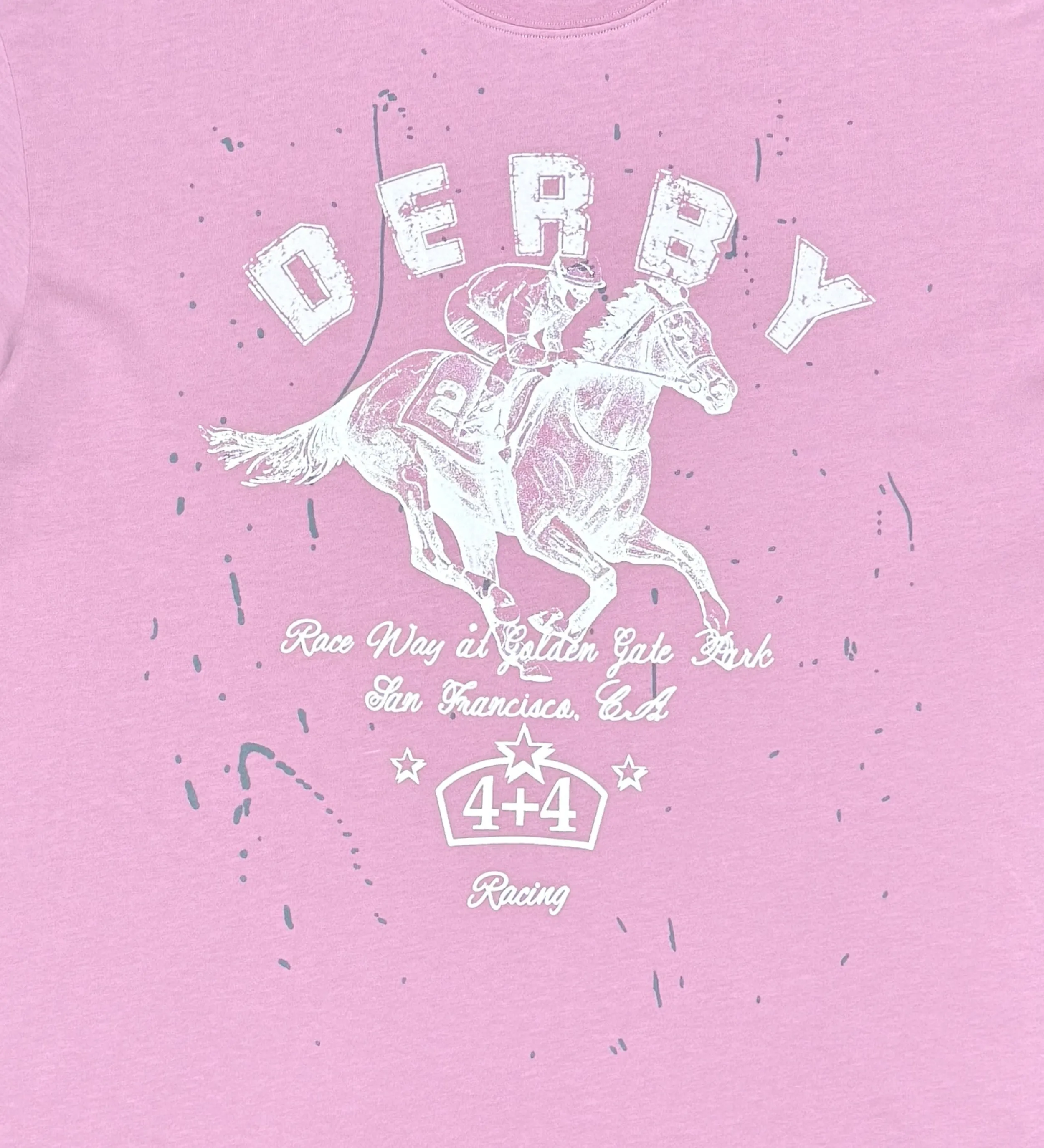 Derby Distressed Oversized Tee
