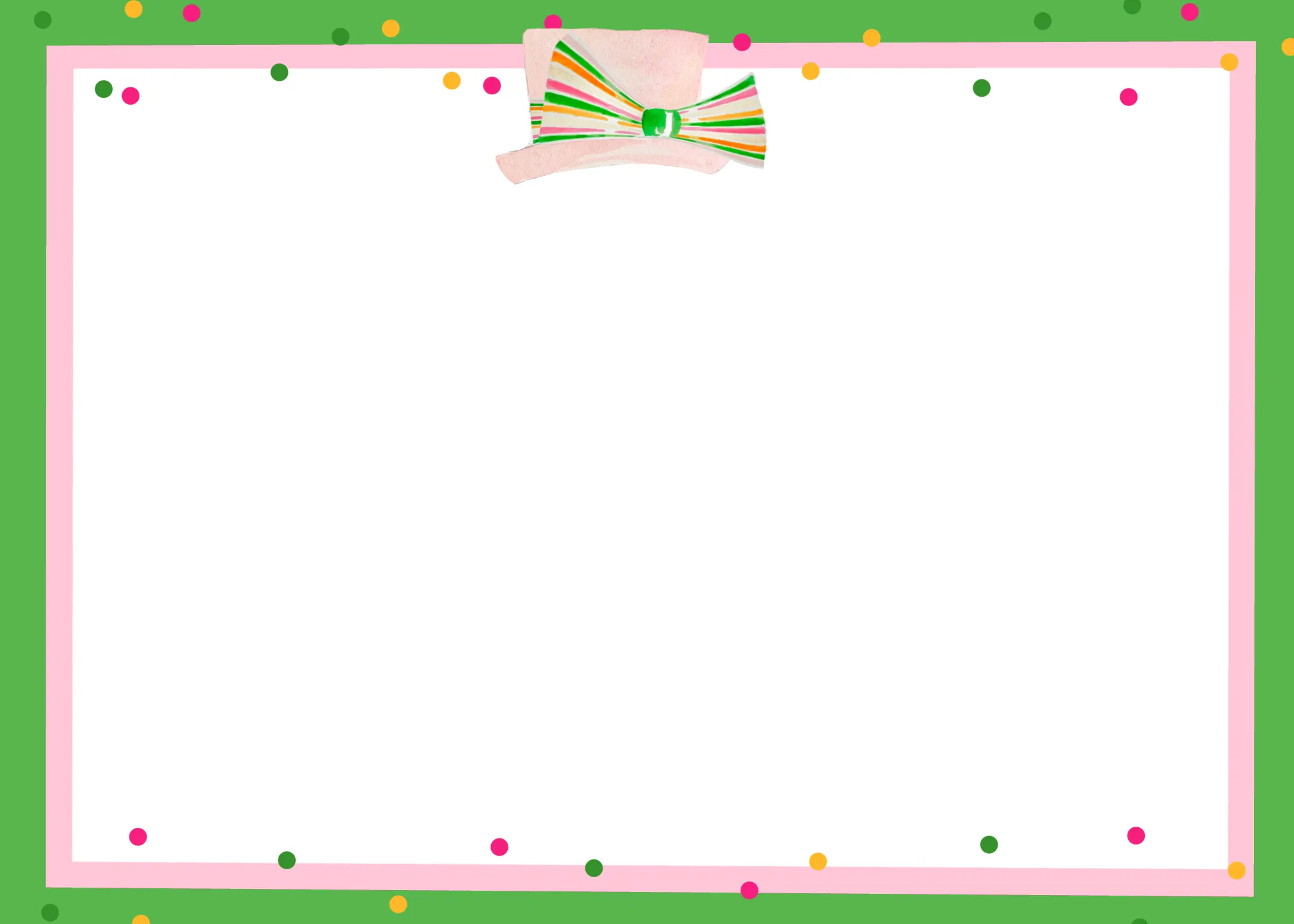Derby Dots notecards