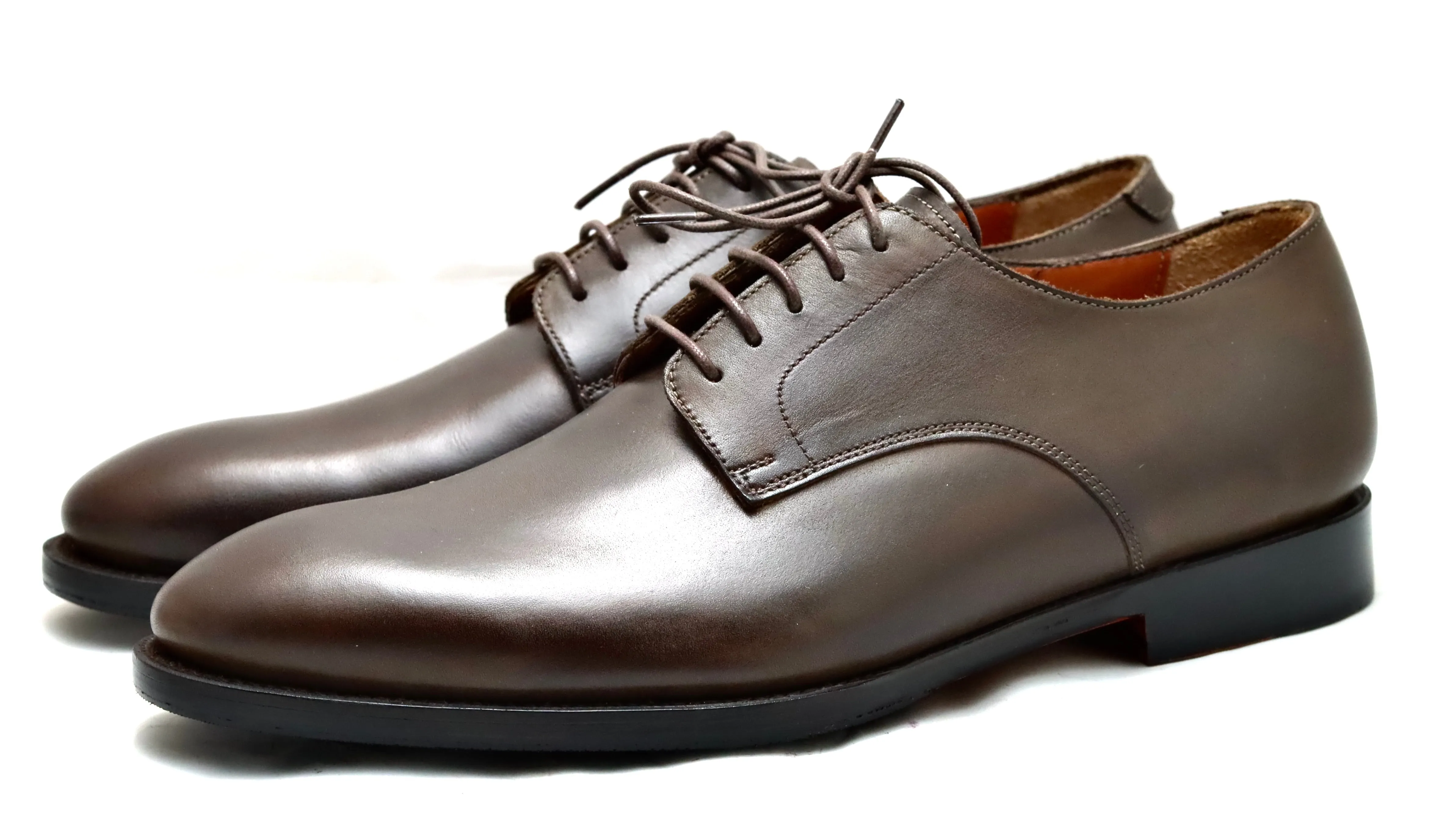 Derby shoe | dark choc | calf