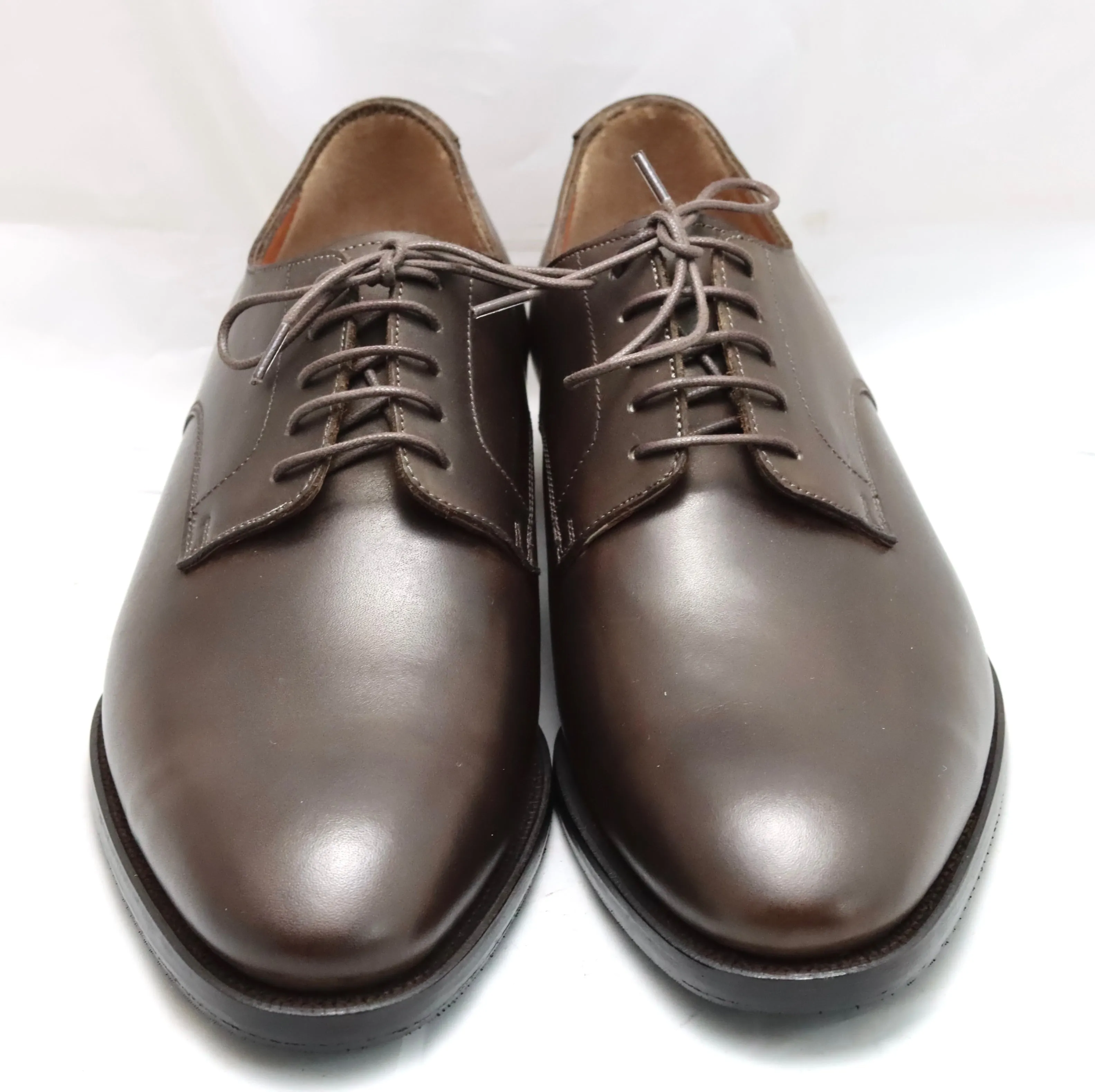 Derby shoe | dark choc | calf