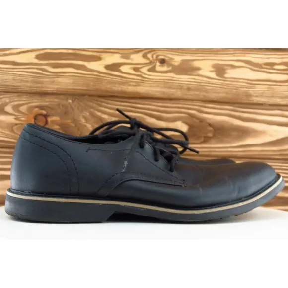 Dexter Shoes‎ Sz 11 M Black Derby Oxfords Synthetic Men 166249