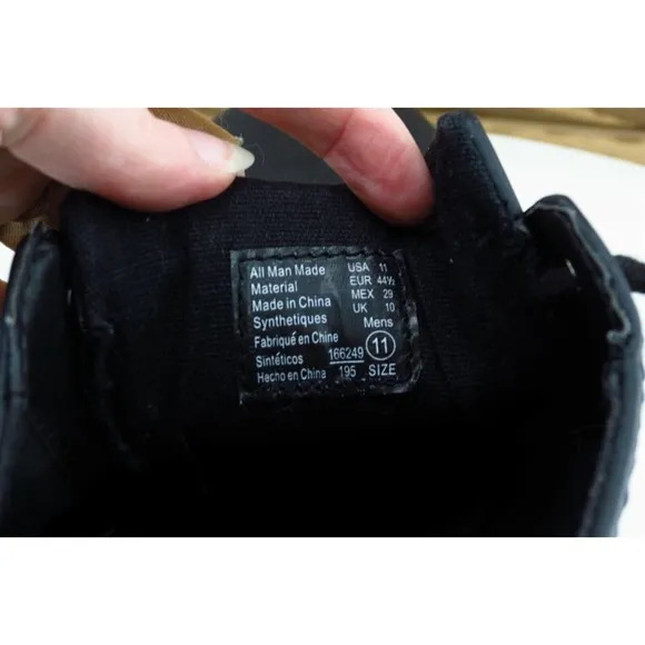 Dexter Shoes‎ Sz 11 M Black Derby Oxfords Synthetic Men 166249