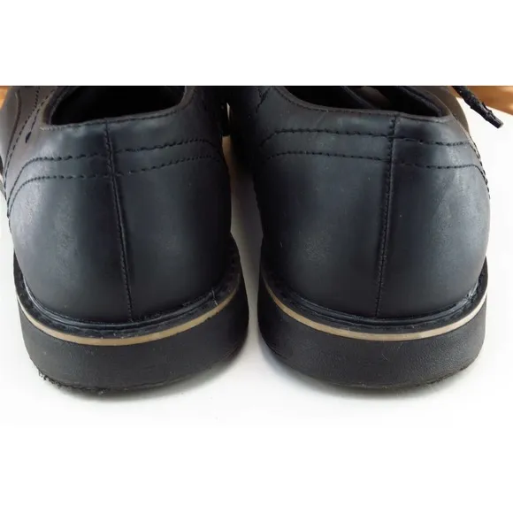 Dexter Shoes‎ Sz 11 M Black Derby Oxfords Synthetic Men 166249