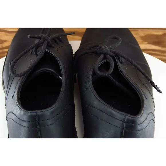 Dexter Shoes‎ Sz 11 M Black Derby Oxfords Synthetic Men 166249