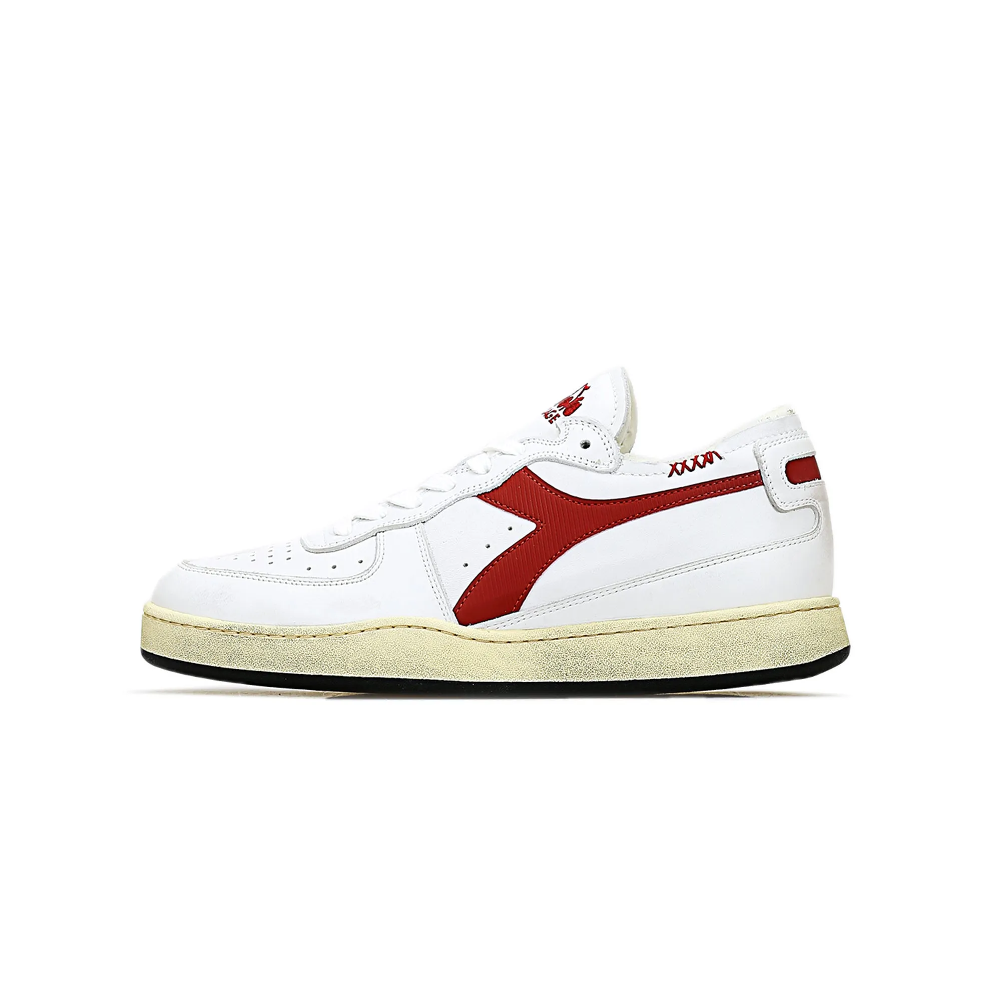 Diadora Mens Mi Basket Row Cut Shoes