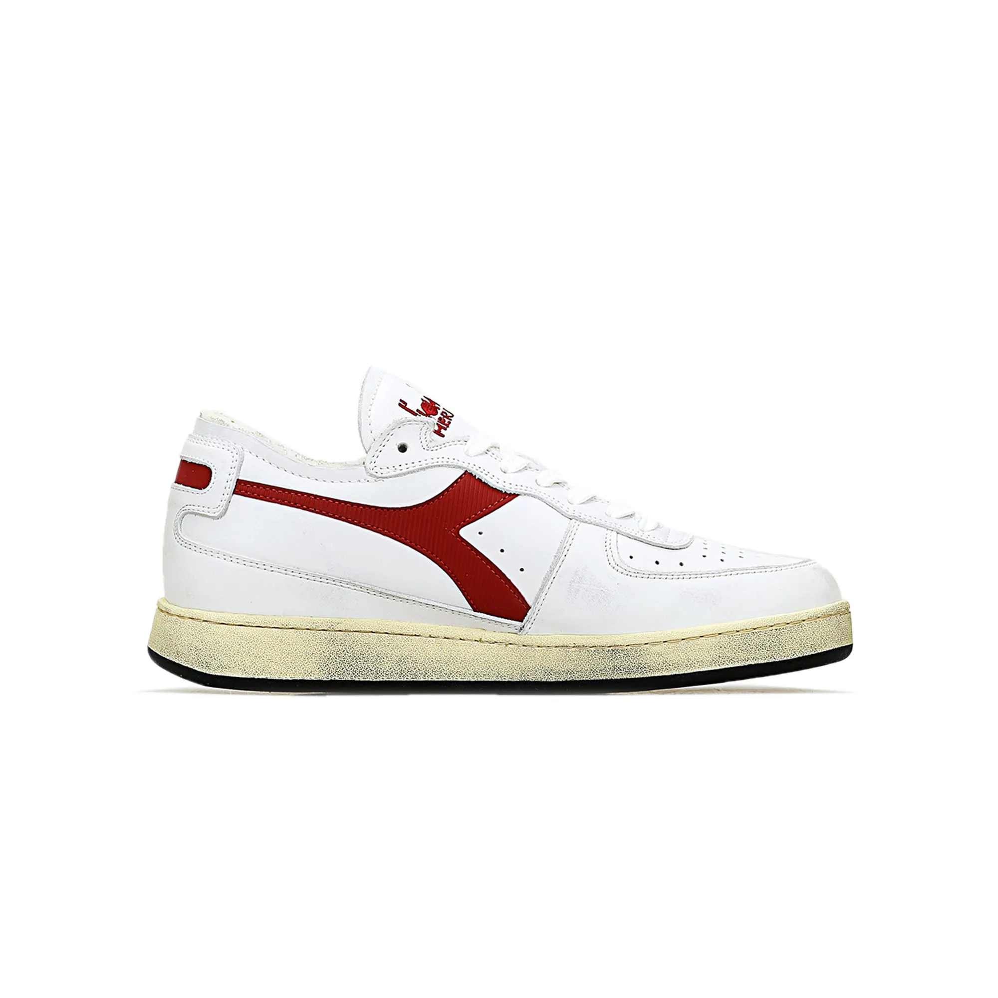 Diadora Mens Mi Basket Row Cut Shoes