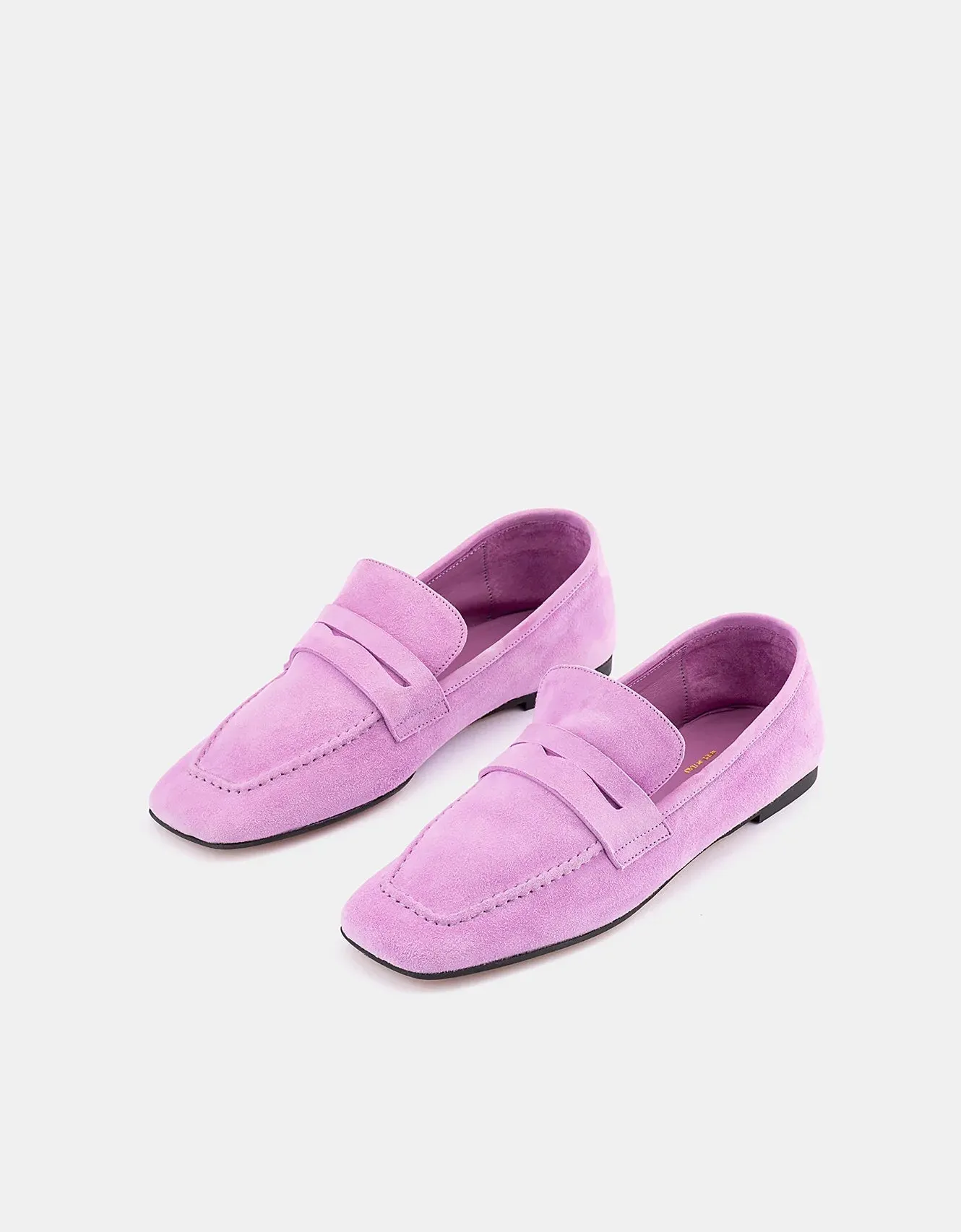 DOF STUDIOS Francesca Loafers - Lilac Suede