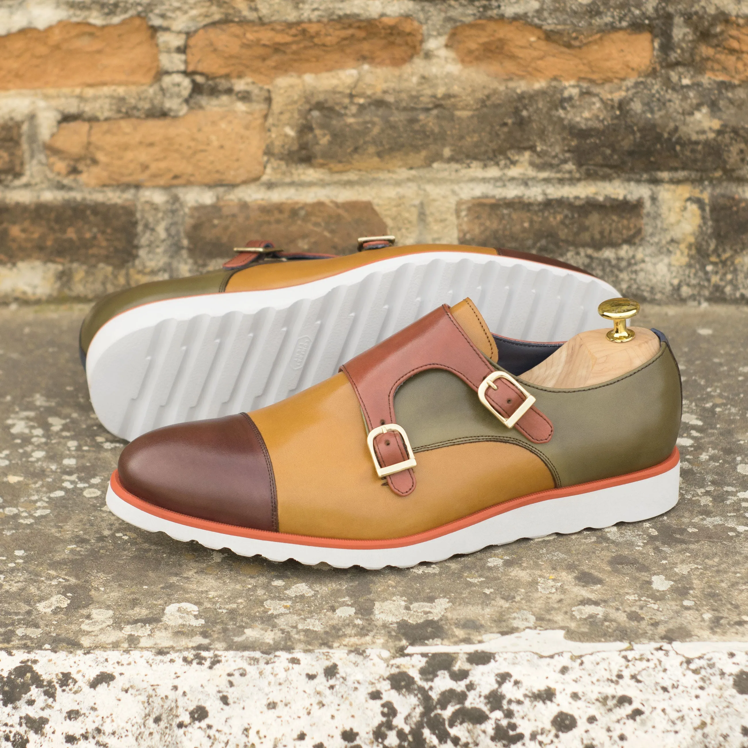 Double Monk Shoes OLIVER