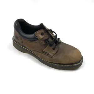 Dr‎ Martens Industrial Oxford Hard Toe Brown Leather AW004 7733 Size 13