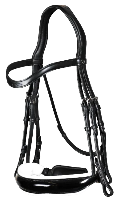 Dy'on Large Crank Noseband Double Bridle NEECAR/S/T