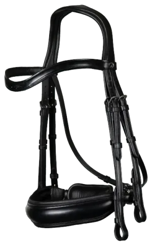 Dy'on Large Crank Noseband Double Bridle NEECAR/S/T
