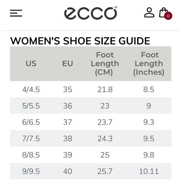 ECCO Women's Mobile III Premium Lace Up Leather Sneaker Size 6.5