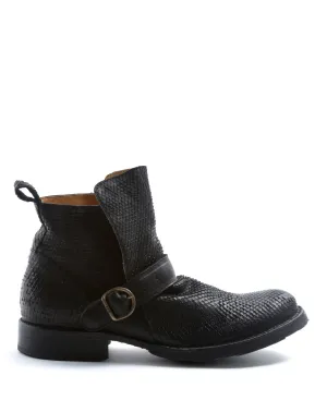 EEK Black Leather Boots