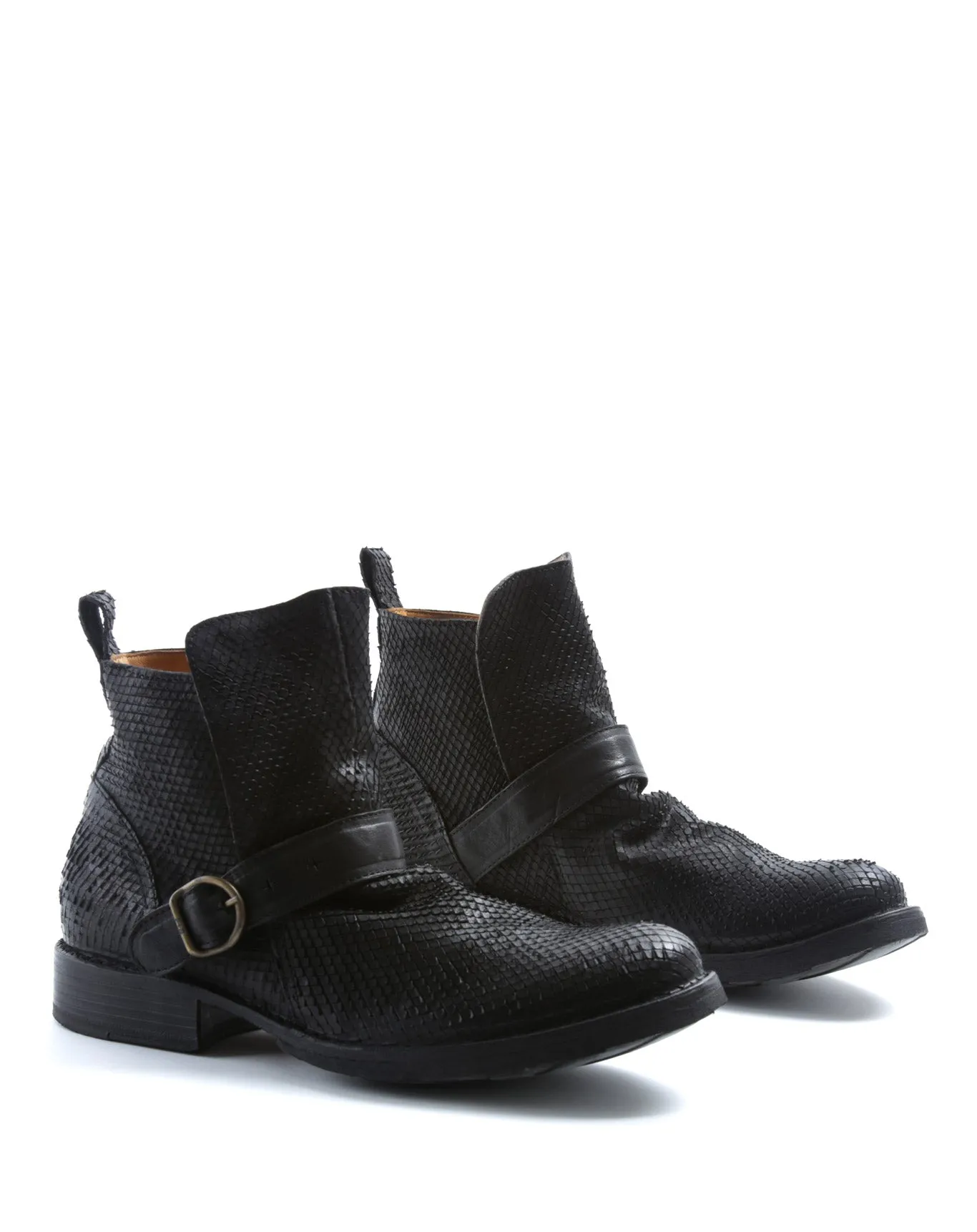EEK Black Leather Boots