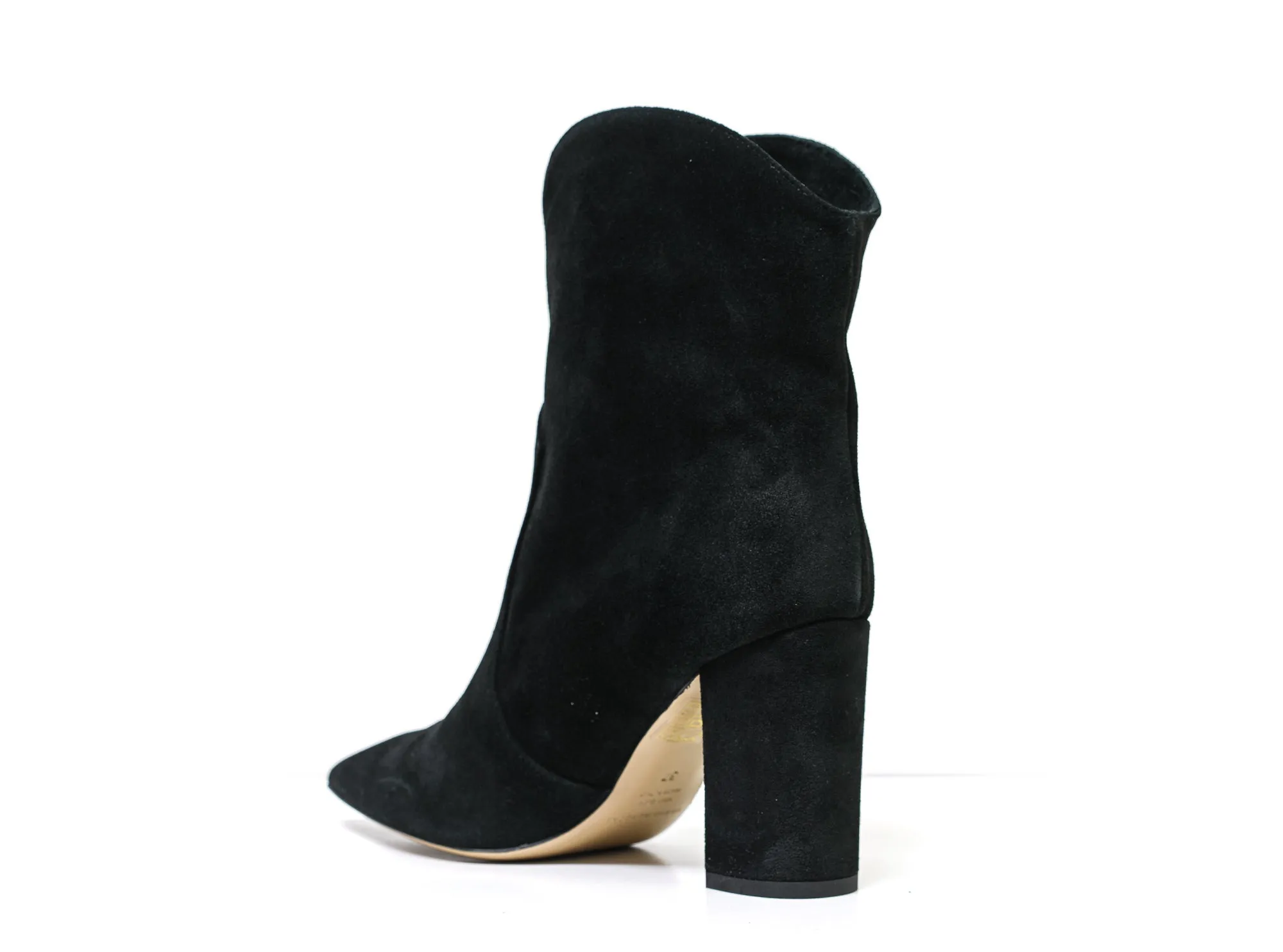 Fabio Rusconi Women's Black Suede Ankle Boot Ustica Oss 40% OFF