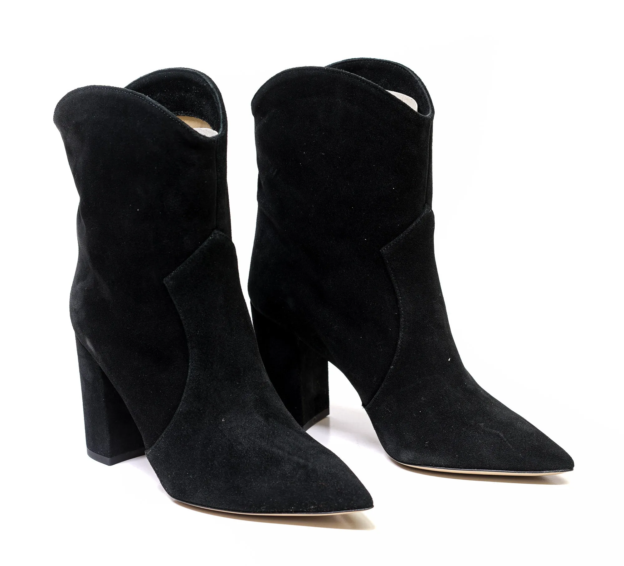 Fabio Rusconi Women's Black Suede Ankle Boot Ustica Oss 40% OFF