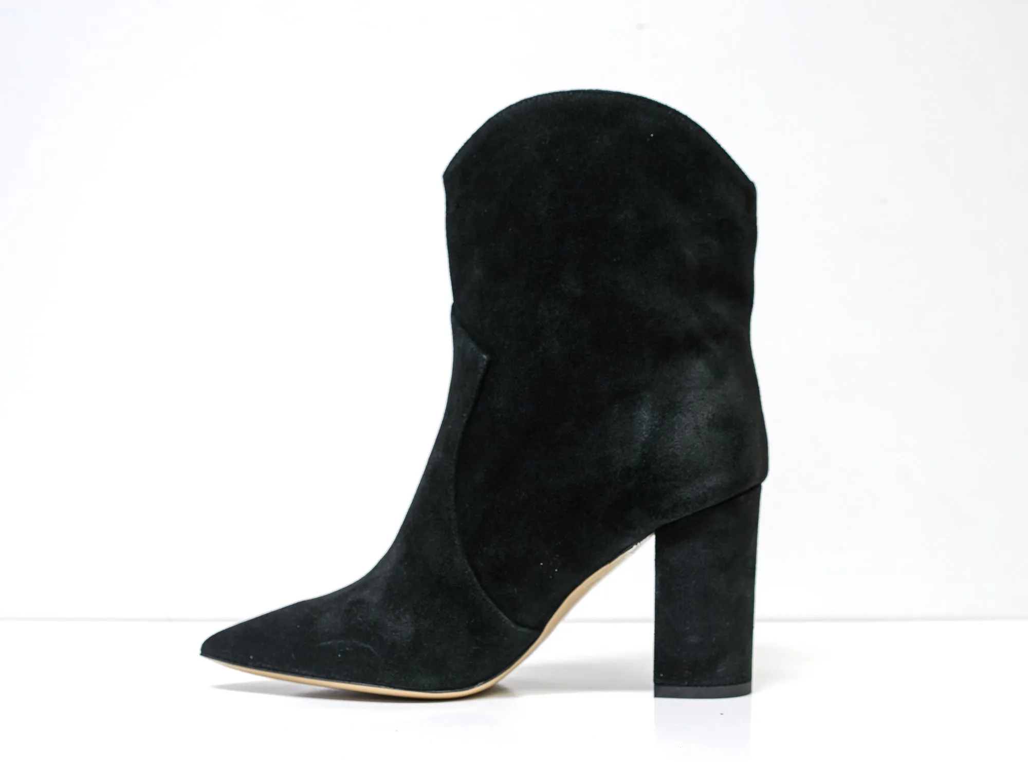 Fabio Rusconi Women's Black Suede Ankle Boot Ustica Oss 40% OFF