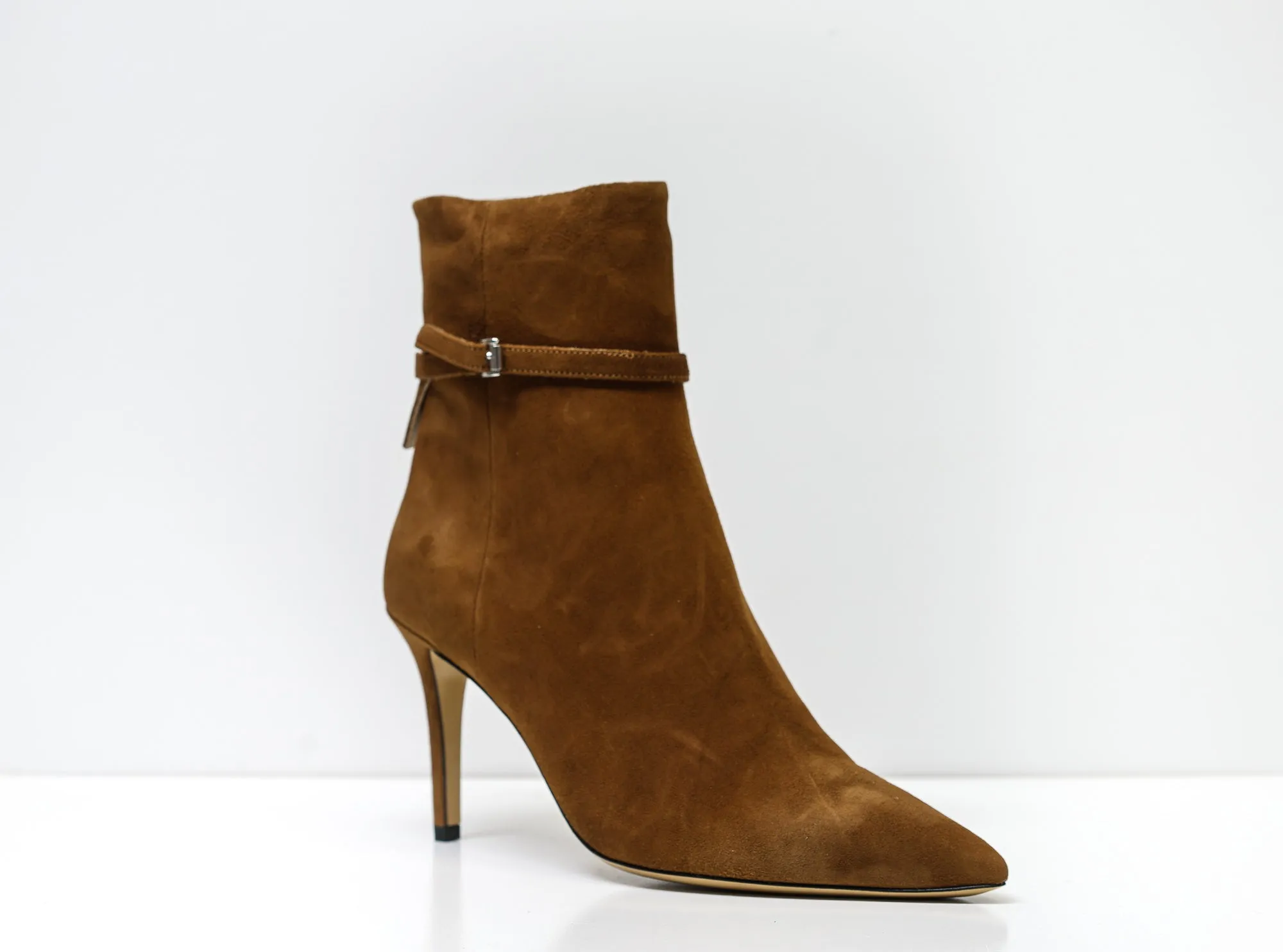 Fabio Rusconi Women's Tan Suede Ankle Boot, NEO 40% OFF