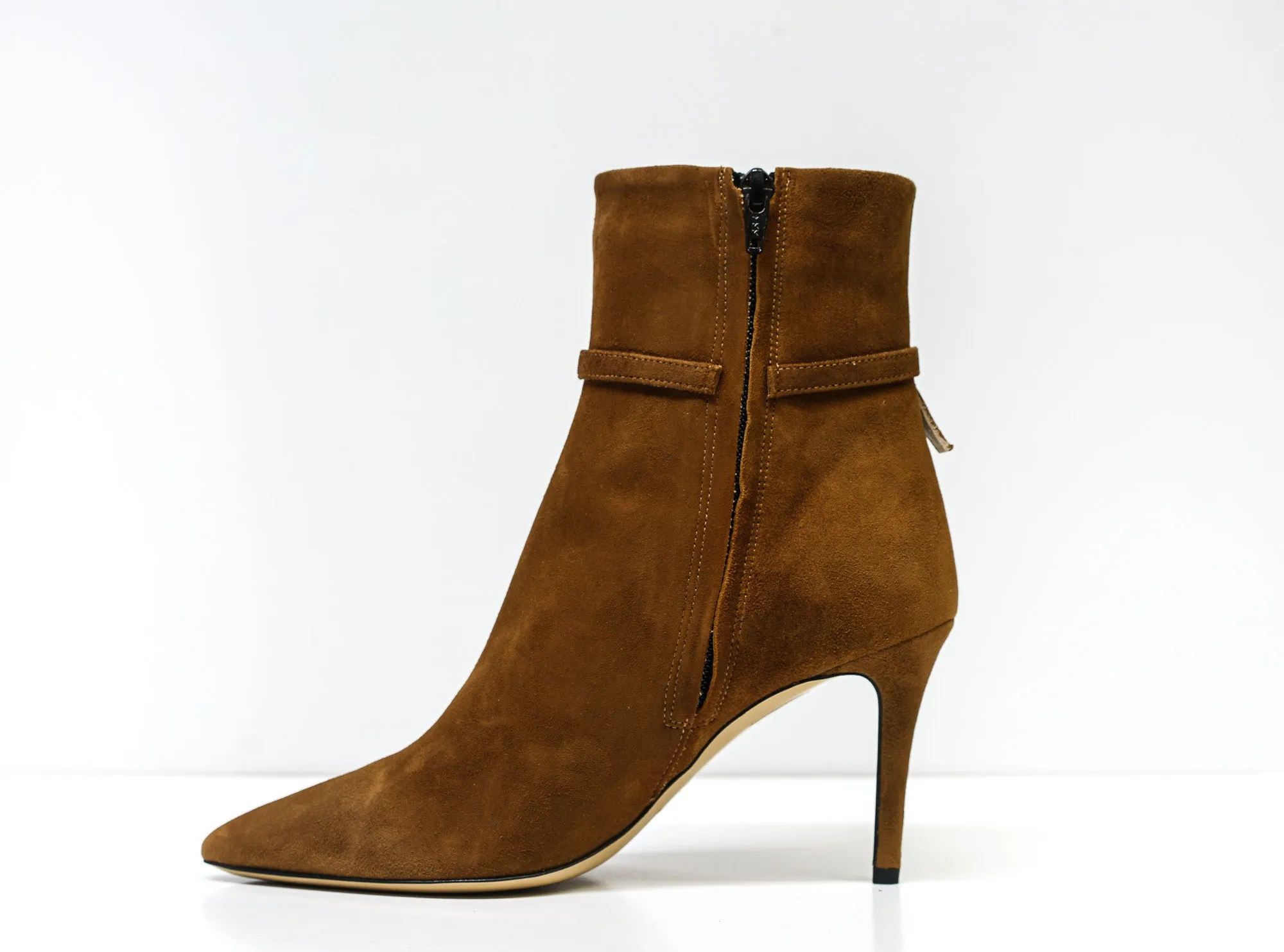 Fabio Rusconi Women's Tan Suede Ankle Boot, NEO 40% OFF