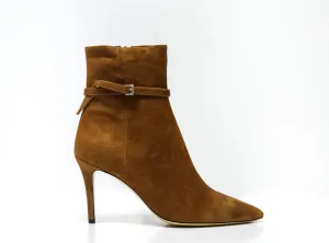 Fabio Rusconi Women's Tan Suede Ankle Boot, NEO 40% OFF