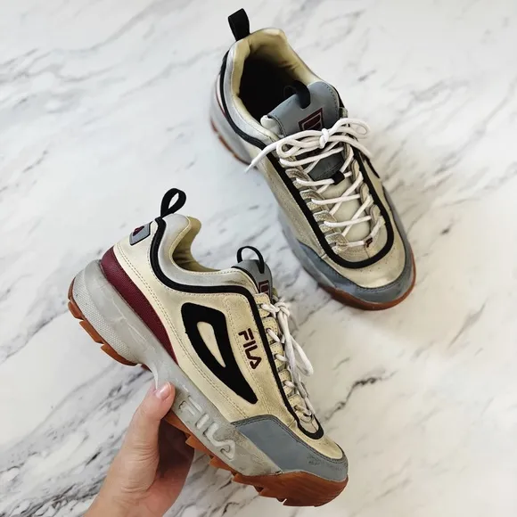 FILA x Urban Outfitters Exclusive Distressed Disruptor 2 Chunky Sneaker