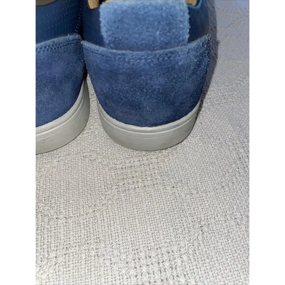 Footjoy Men’s Athleisure Shoes Size 13 W Blue Leather Golf Outdoors Fishing