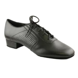 Galex 1109 Oxford Flexi M, Black Leather, Men's Smooth Dance Shoes