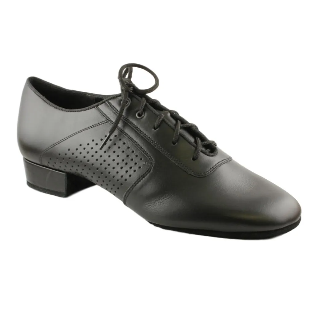 Galex 1109 Oxford Flexi M, Black Leather, Men's Smooth Dance Shoes
