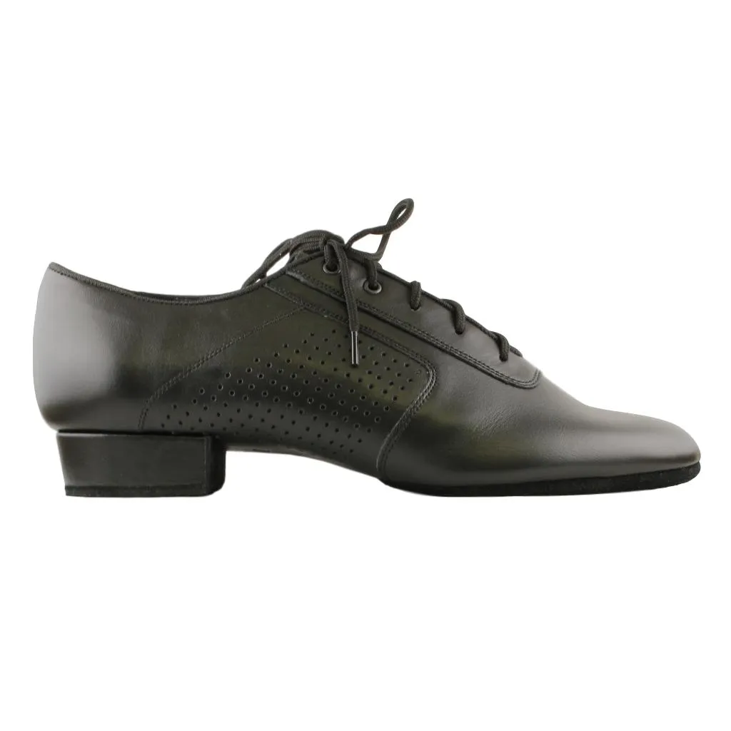 Galex 1109 Oxford Flexi M, Black Leather, Men's Smooth Dance Shoes