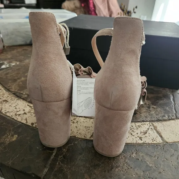 Geox Sandal Heels blush NWT 17186626NJ