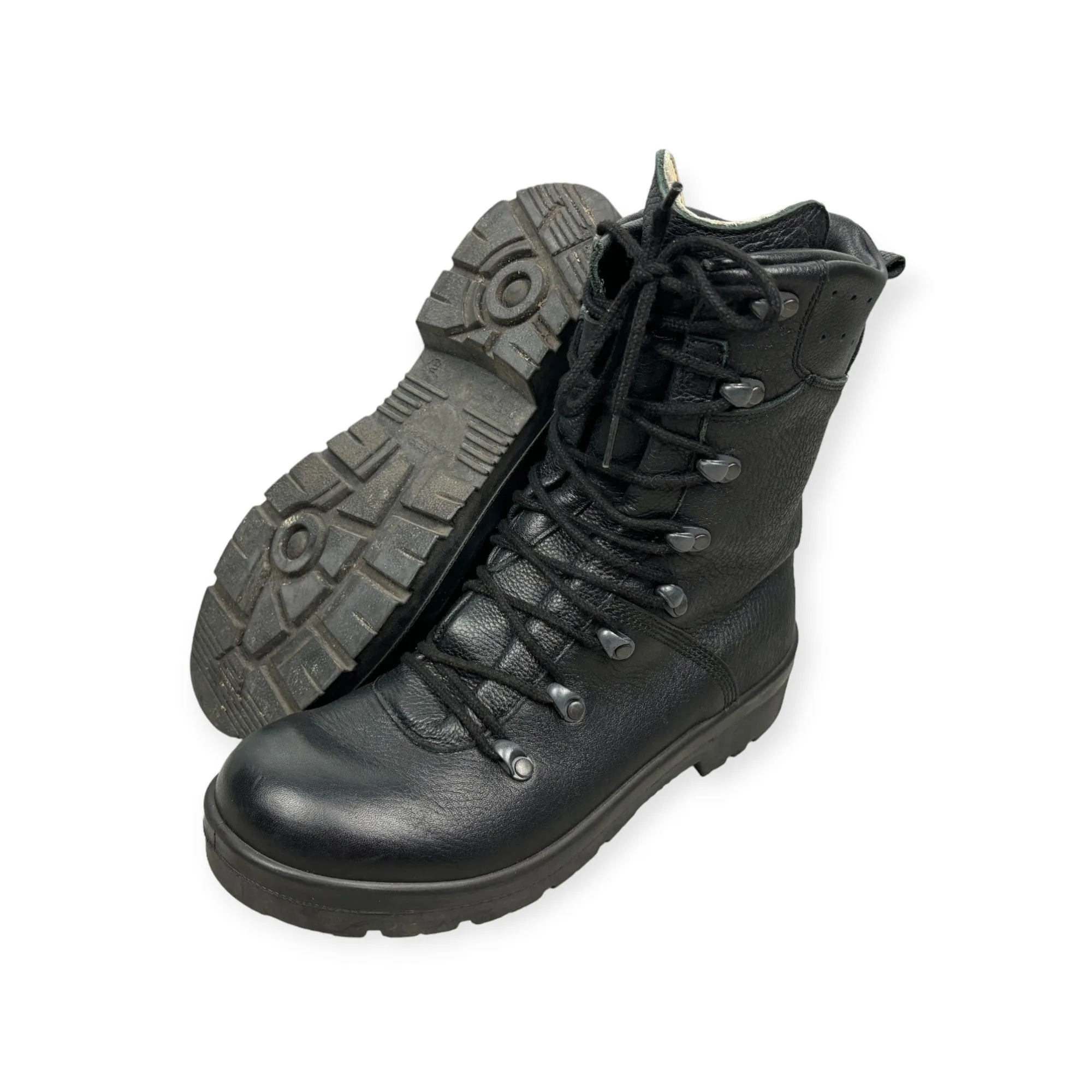 German Army Black Paratrooper Boots
