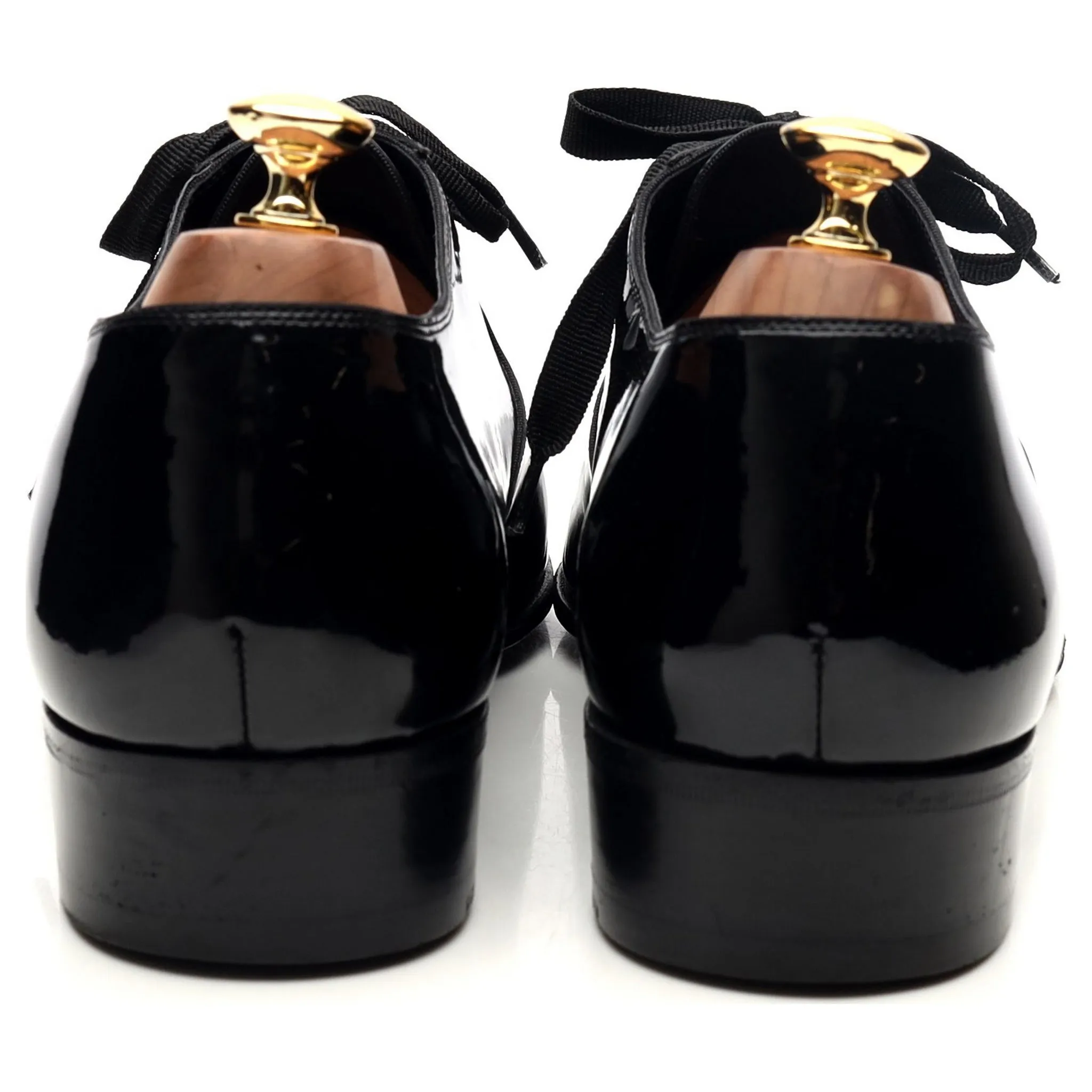 'Gianni' Black Patent Leather Oxford UK 9.5 US 10.5