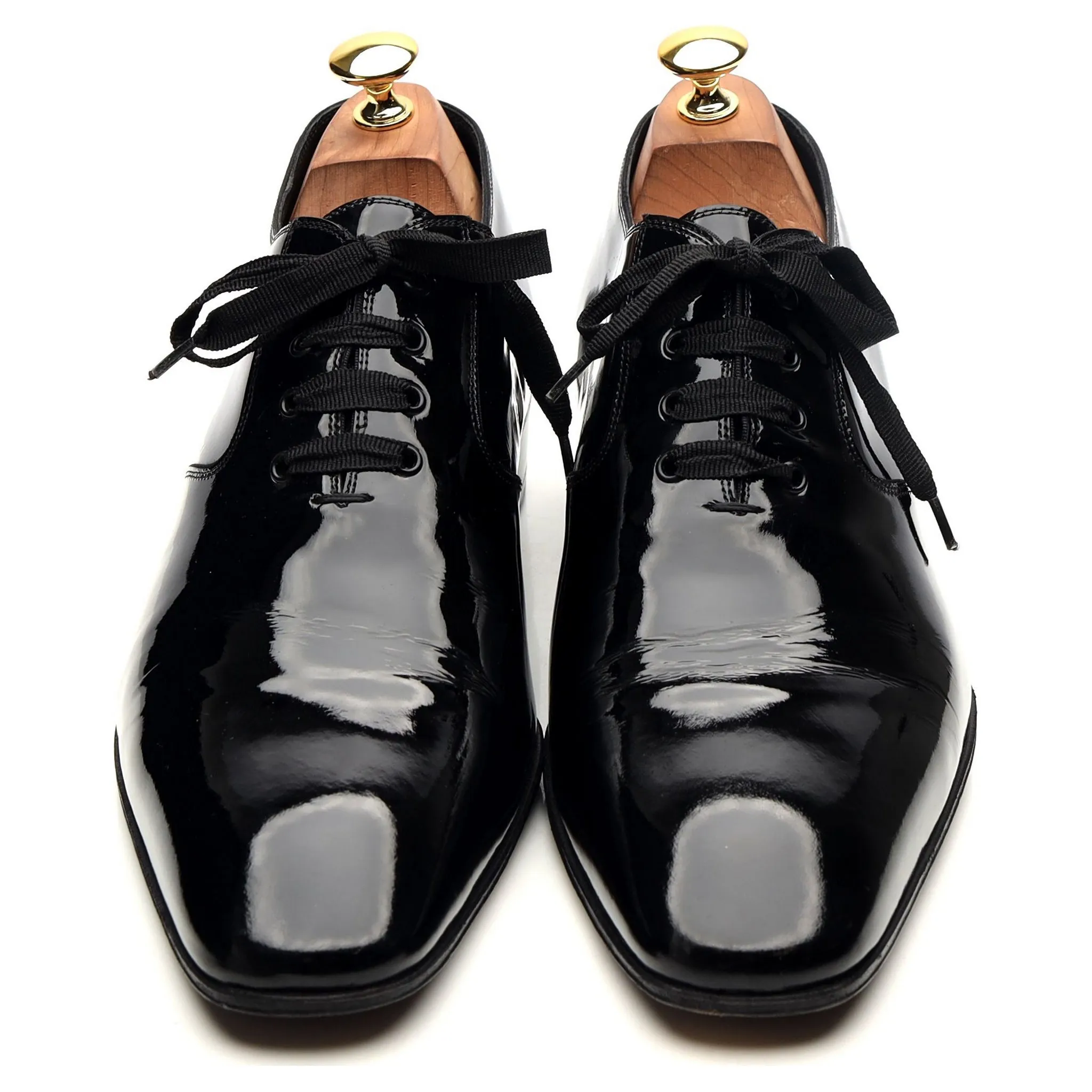'Gianni' Black Patent Leather Oxford UK 9.5 US 10.5
