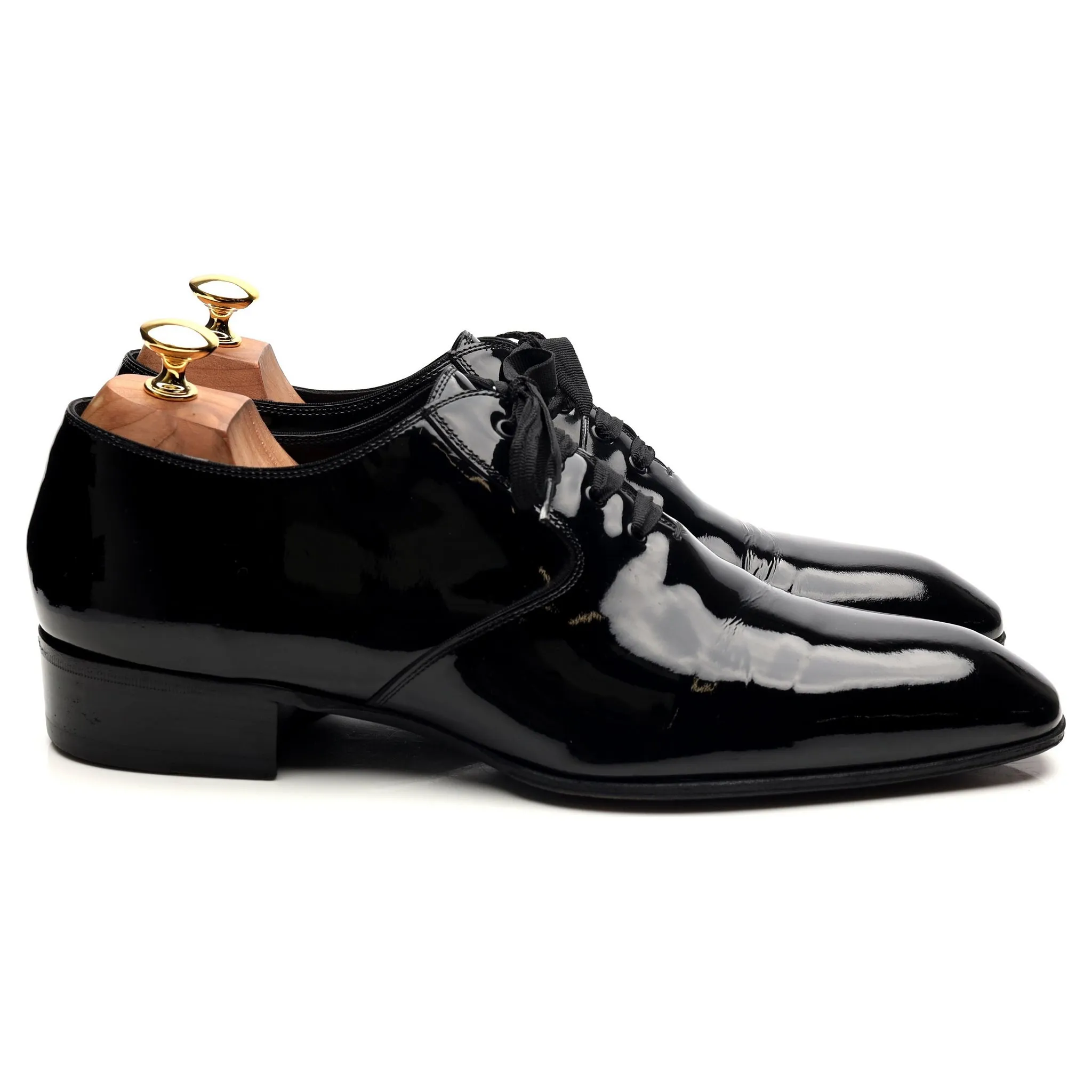 'Gianni' Black Patent Leather Oxford UK 9.5 US 10.5