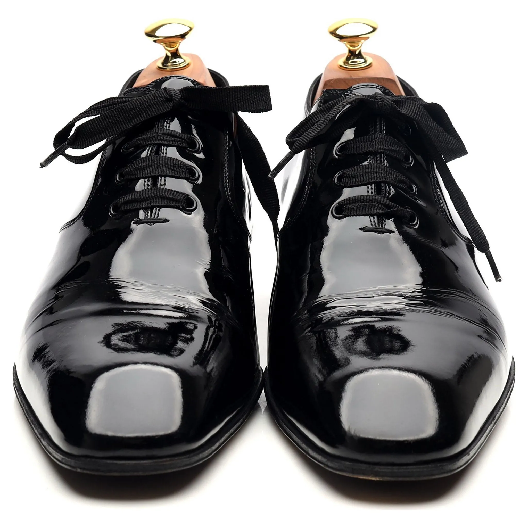 'Gianni' Black Patent Leather Oxford UK 9.5 US 10.5
