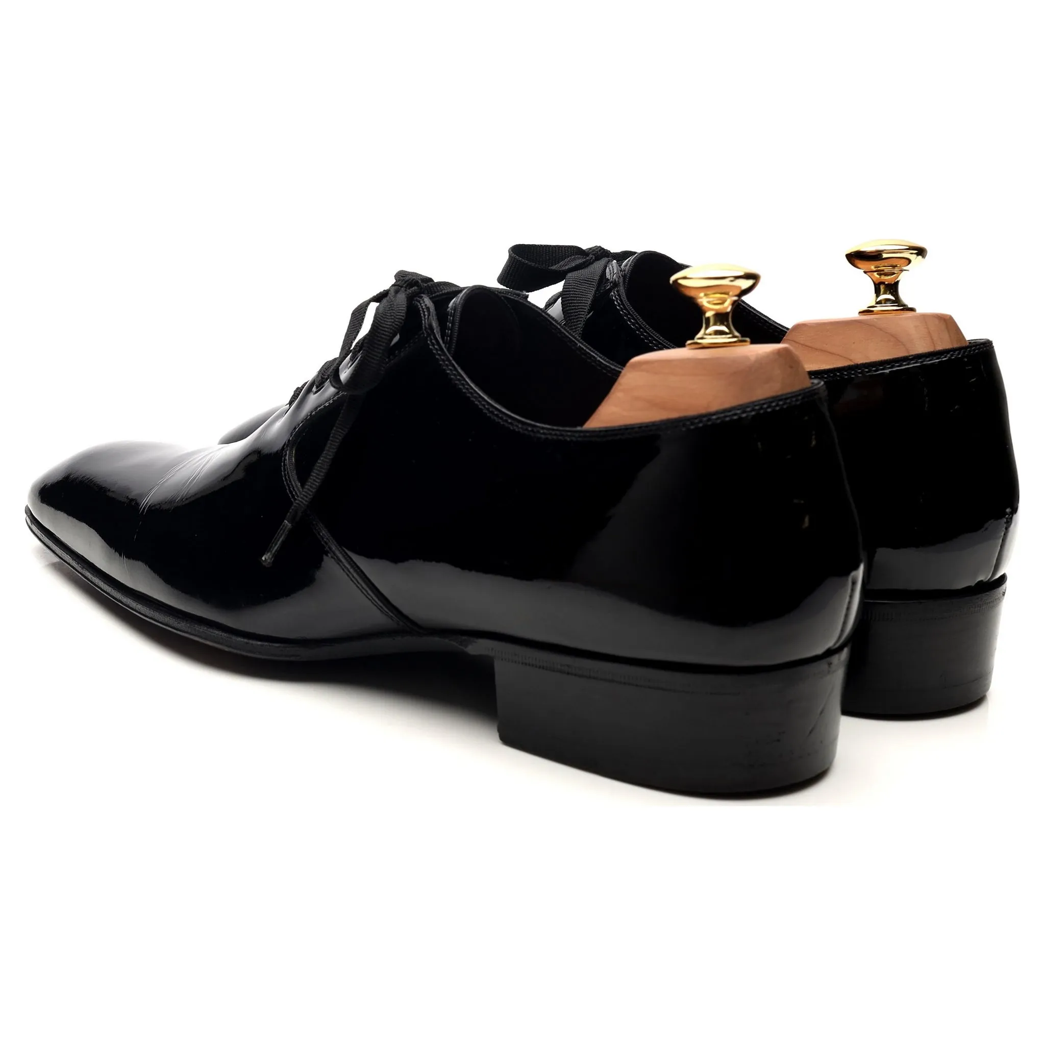 'Gianni' Black Patent Leather Oxford UK 9.5 US 10.5