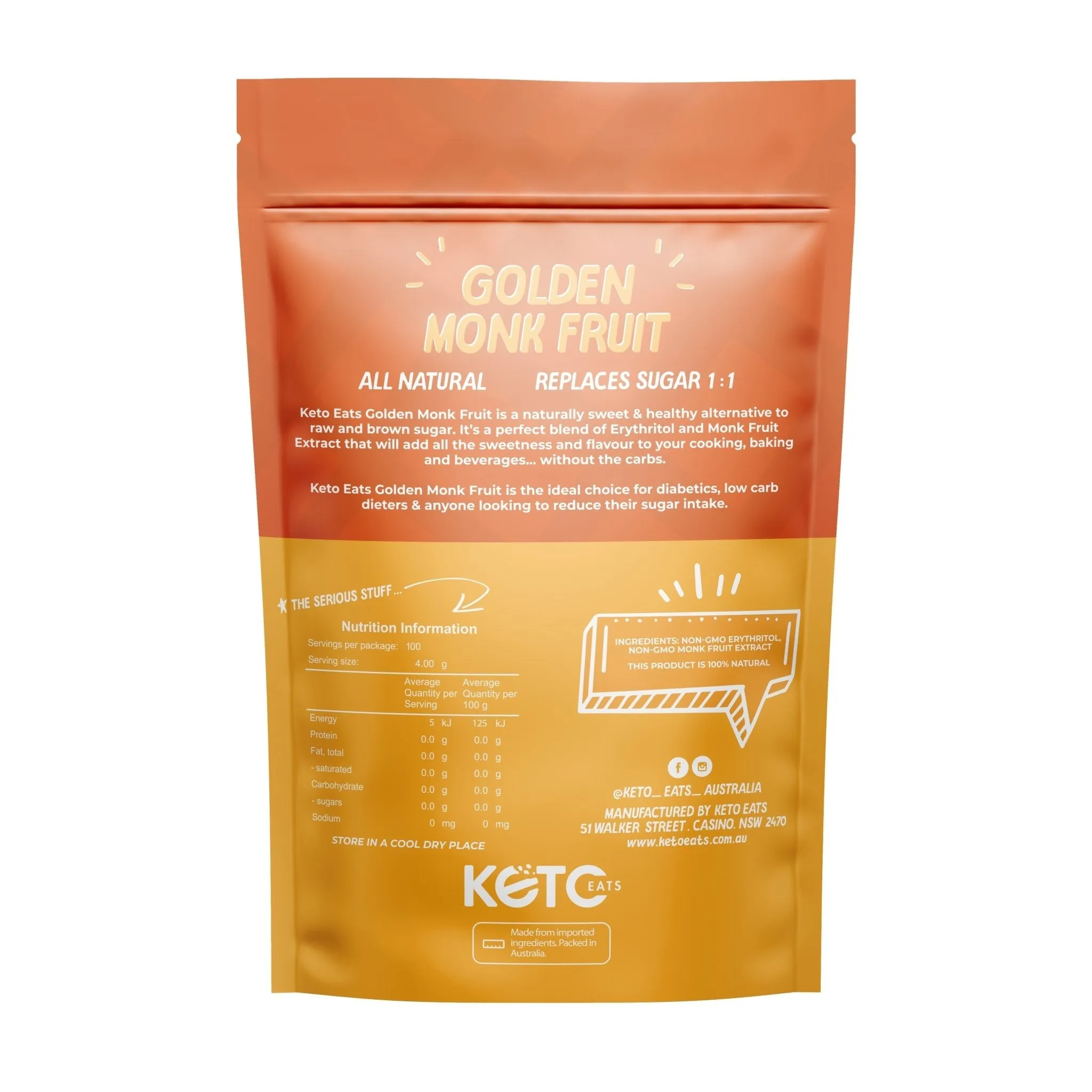 Golden Monk Fruit - Best Before 24 Jul 24