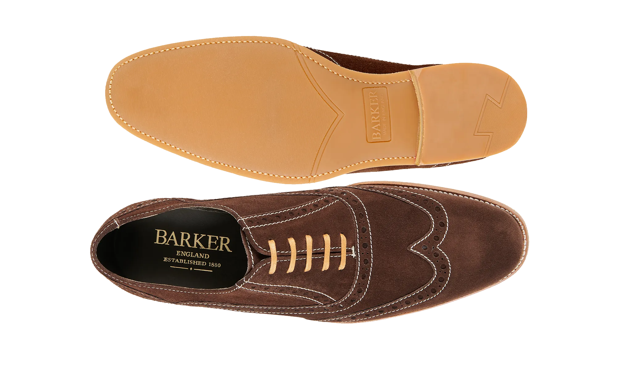 Grant - Brown Suede
