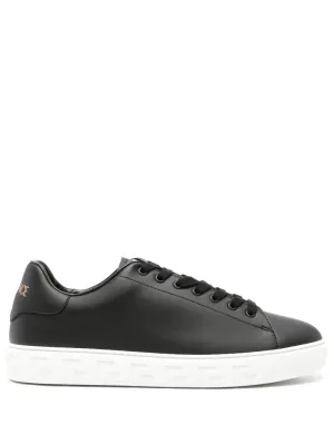 Greca leather sneakers