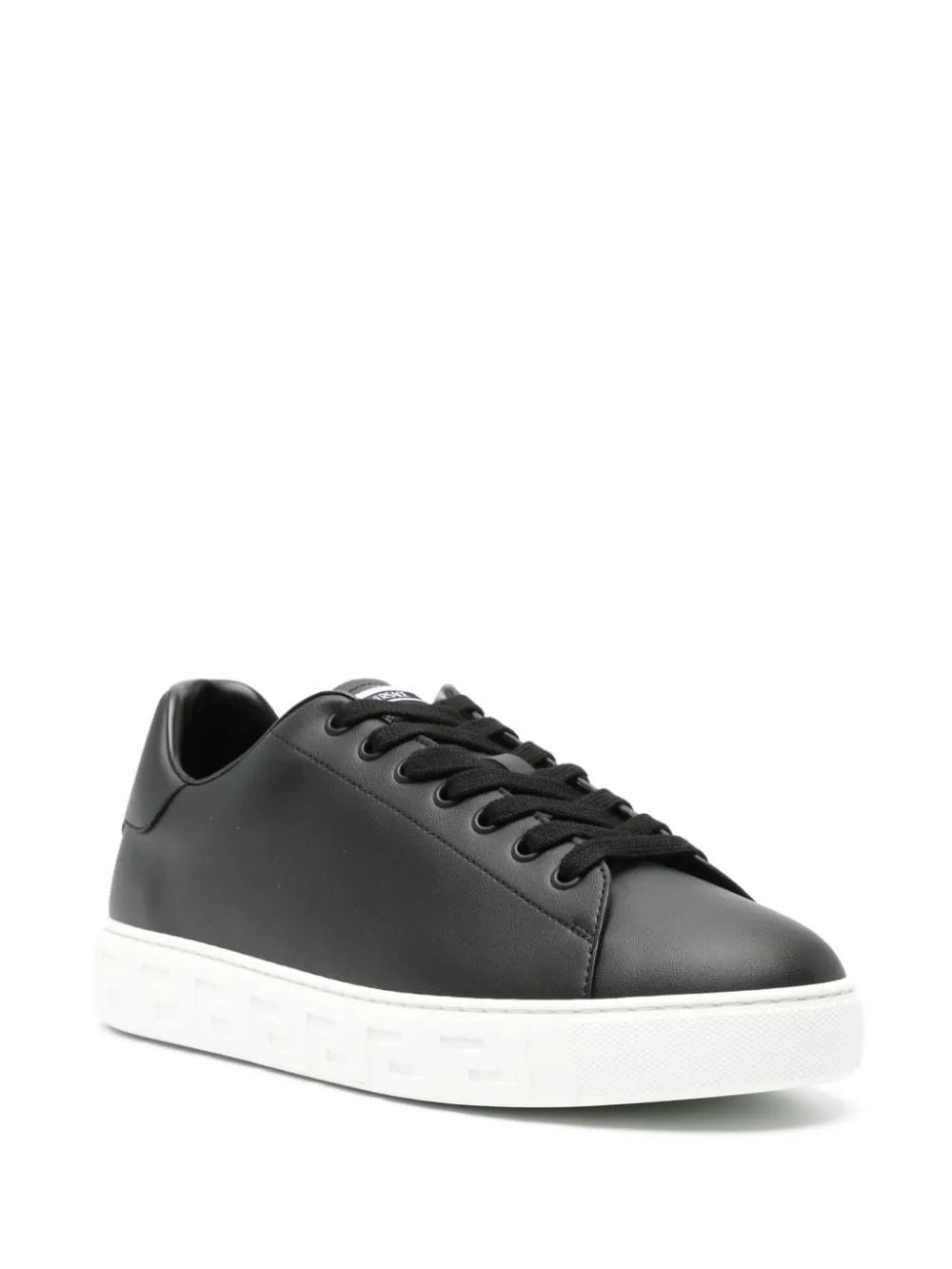 Greca leather sneakers
